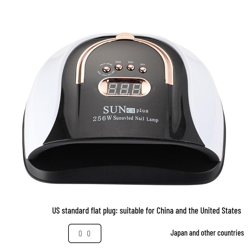 Lâmpada LED de Fototerapia e Cura UV de Alta Potência 256W Secador de Unhas