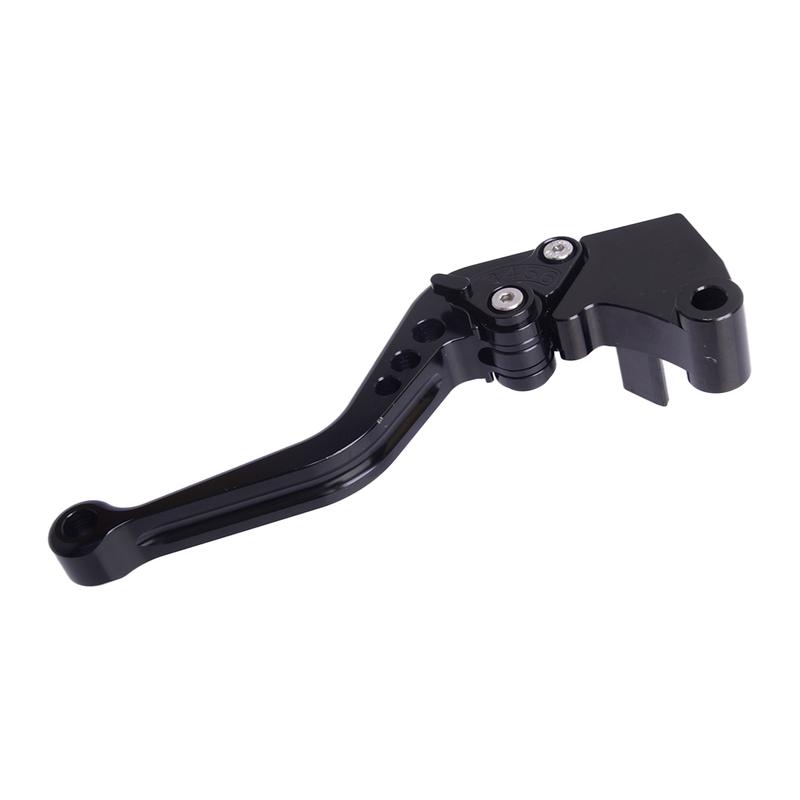 1 Pair Black Aluminium Brake Clutch Levers Adjust Short fit for Royal Enfield Scram 411 Bullet 350 Classic 350CC Himalayan 400