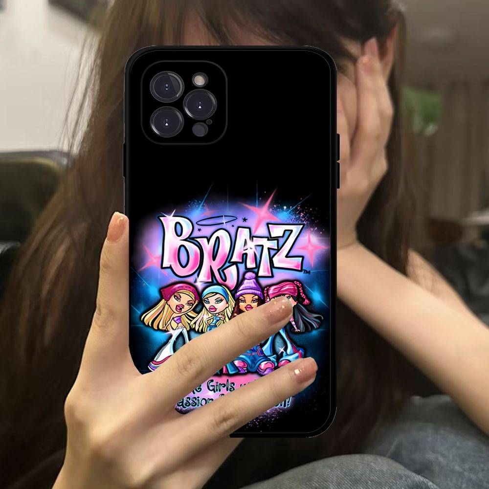 Cute B-Bratz D-Doll Phone Case For IPhone 17 16 14 15 13 12 11 Pro Max Plus Silicone Soft Cover