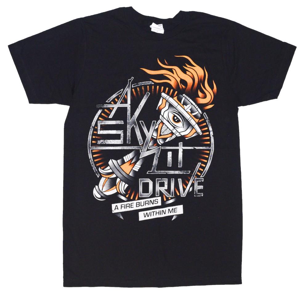 

A Skylit Drive Fire Burns Within Нова офіційно ліцензована футболка Унісекс футболка XXXXL