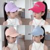 Bestickte Baseballkappe im koreanischen Stil - Eltern-Kind, Unisex, Sonnenschutz, Weiche Kappe für Frühling und Sommer