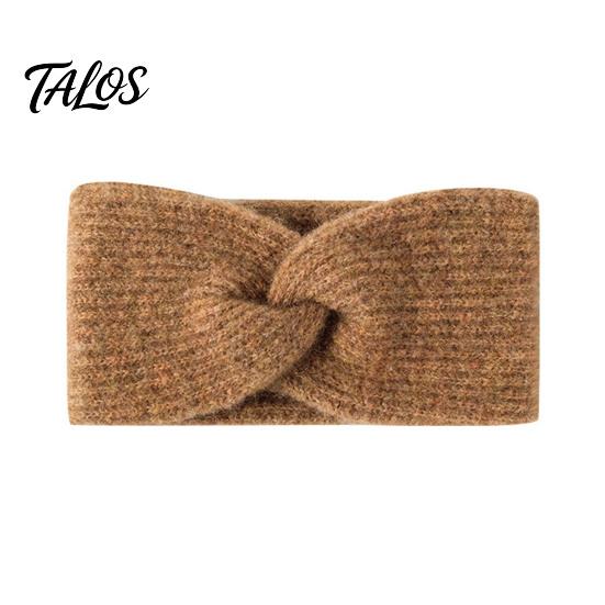 Wide Headband for Winter Sports Women Headband, Twist Knot Knitted Thick Warm Ear Cozy Protection Skiing Warmers, Head Wrap Cold Weather Autumn