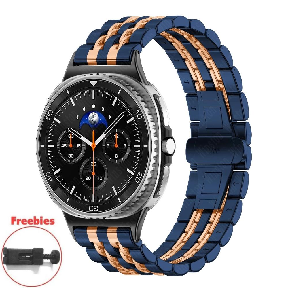 Metal Strap For Samsung Galaxy Watch 9/8 40mm 44mm 8 Classic 46mm Stainless steel Bracelet Wristband Business For Galaxy Watch Ultra2 47mm 2025 Band