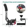 PC PS drift racing game handbrake USB linear og game handbrake  Black