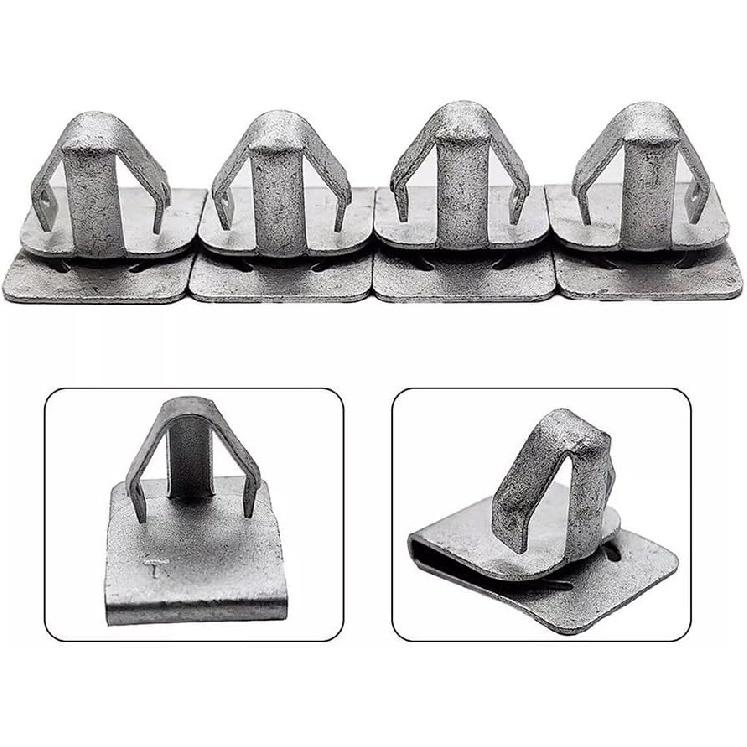 4Pcs Front Skid Plate Oil Filter Access Panel Door Clip OEM W715288-S439 Front Skid Plate Clip for Ford F150 2011-2020
