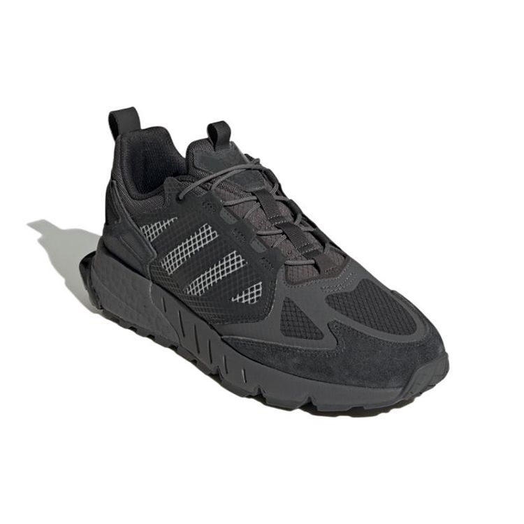 Adidas ZX 1K Boost Seasonality 2.0 Grey Carbon Unisex Sneakers Grey-Five Core-Black GW6804