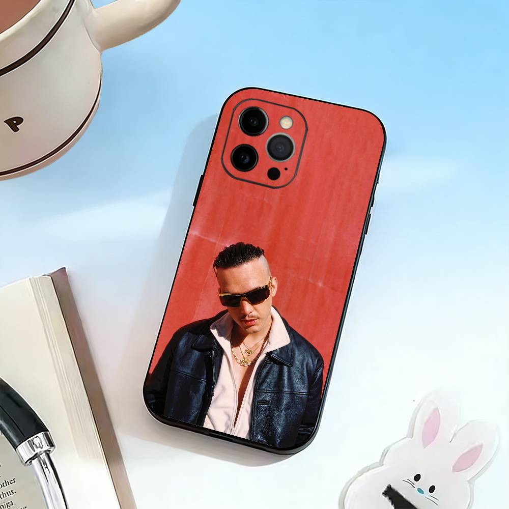 Urban C. Tangana Phone Case For iPhone 17, 16,15,14,13,12,11 Plus,Pro Max, Others Soft Black Cover