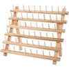 60 Garnrollenhalter Klappbarer Holz-Garnhalter Organizer für Nähstickerei Halterständer Organizer