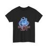 No Fear Left Wolf Artwork Tee | Neon Wolf Illustration, Statement Shirt, Cool