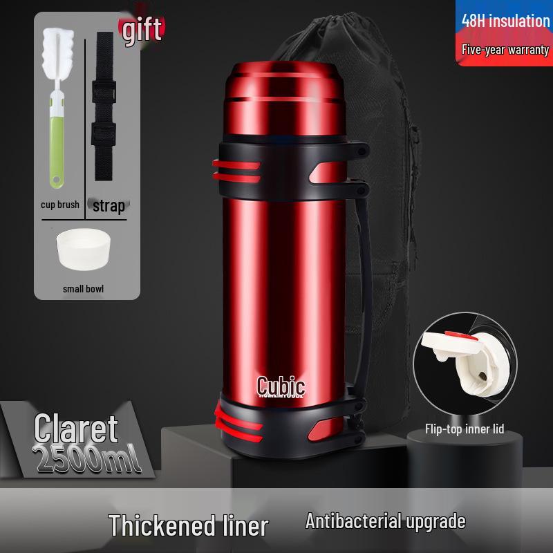 Large Capacity Stainless Steel Thermal Mug for Outdoor and Car Travel