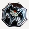 Bacardi Symbol Regenschirm - Dreifach faltbarer Automatik-Regenschirm mit acht Stahlspeichen, geeignet für Damen und Herren