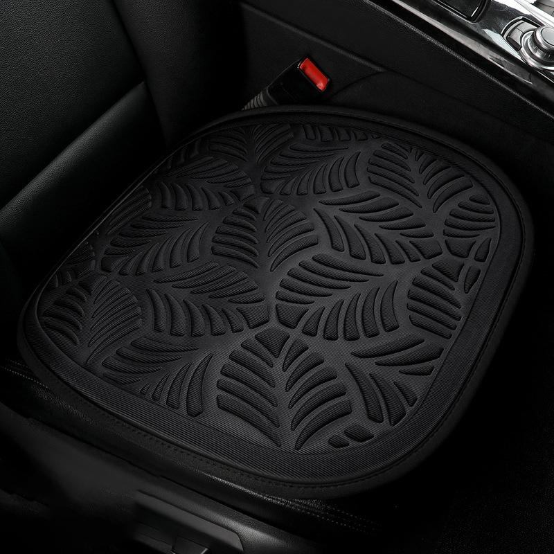 

Универсальная подушка для сиденья автомобиля с тиснением 3D, узор в виде пальмовых листьев, модный чехол для сиденья автомобиля класса люкс, мужские и женские аксессуары для салона автомобиля