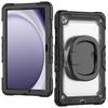 For Samsung Galaxy Tab A9+ SM-X210/X216/X218 Kickstand Case PC+Silicone Tablet Cover with Shoulder Strap