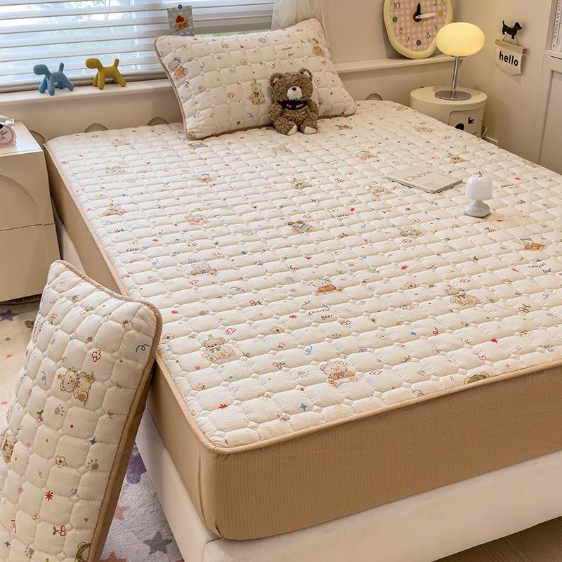 New Products for The Beginning of School Season: Fitted Sheet, Mattress Protector, Student Dormitory, Non-slip, Non-shifting, Machine Washable