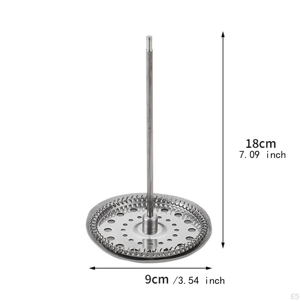 Coffee Screen Plunger Cafetiere Rod Assembly Press Accessories Pot