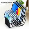 Desktop 120W Multi-Port Charger: 10-Port USB Fast Charging Station for Phone & Laptop, 5C+5A.