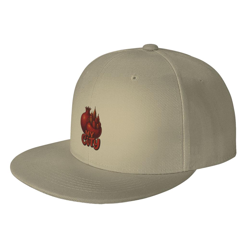 Fashion My City Pomegranate Flat Brim Sun Hat Gorra Brand Unisex Caps