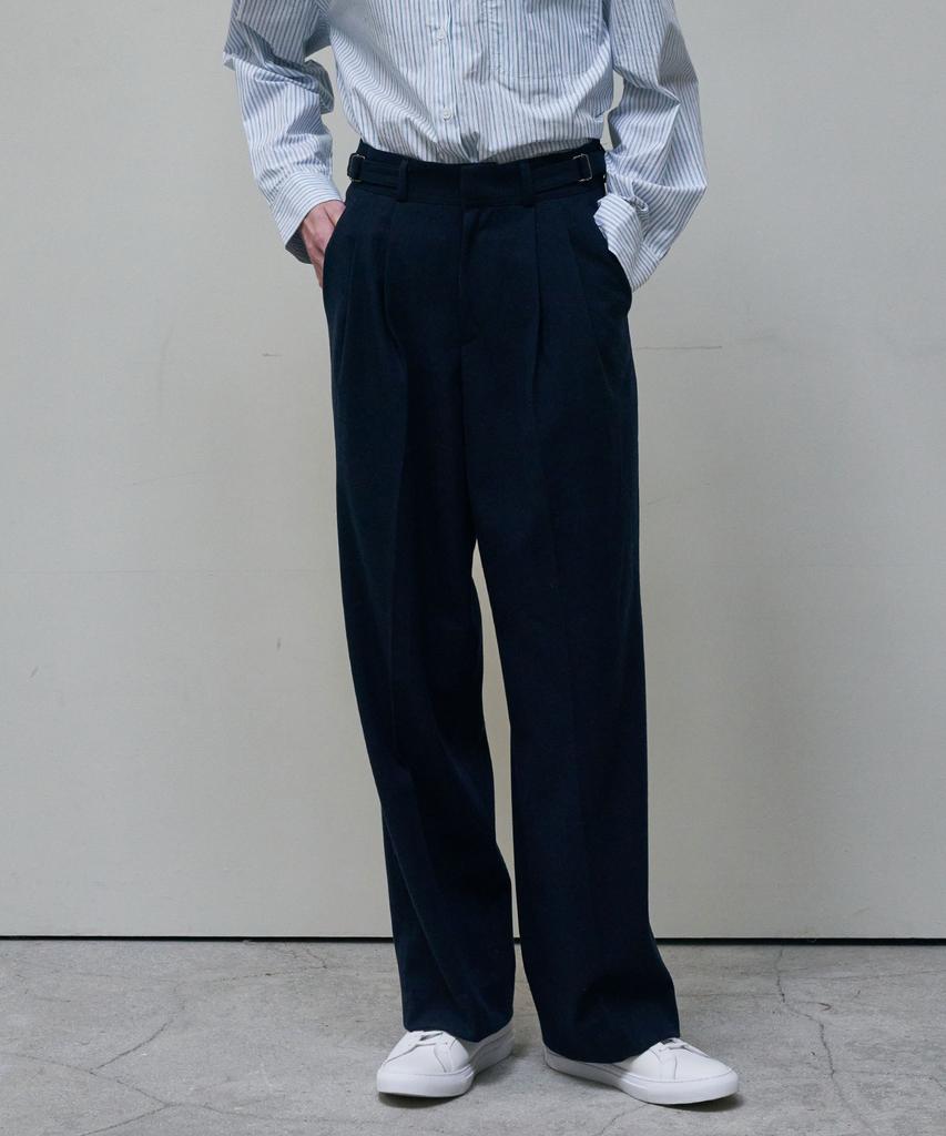 MOTT Winter Buckle Slacks - Navy