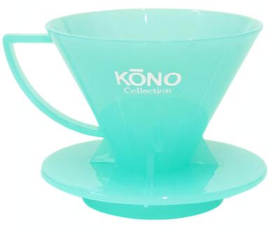 [Meimon KONO] Kono Style Coffee Dripper 2024 Summer Limited Color For 1-2 Cups Green Green Transparent MDN-21MGR Milky Green