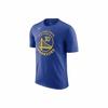Graphic Print Solid Color Pullover Short-Sleeve T-Shirt for Men, Blue