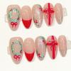 10pcs Hand Painted Gel Press Nails Beautiful Luxury Customized Design Handmade Press On Nails