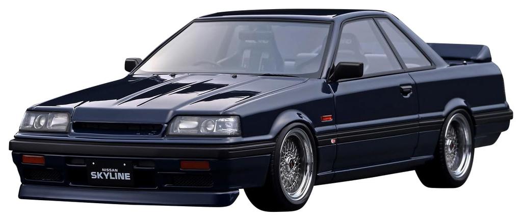 Ignition Model Nissan Skyline Blue Black Finished Model IG4008 TK.Company 1/18 GTS-R (R31)
