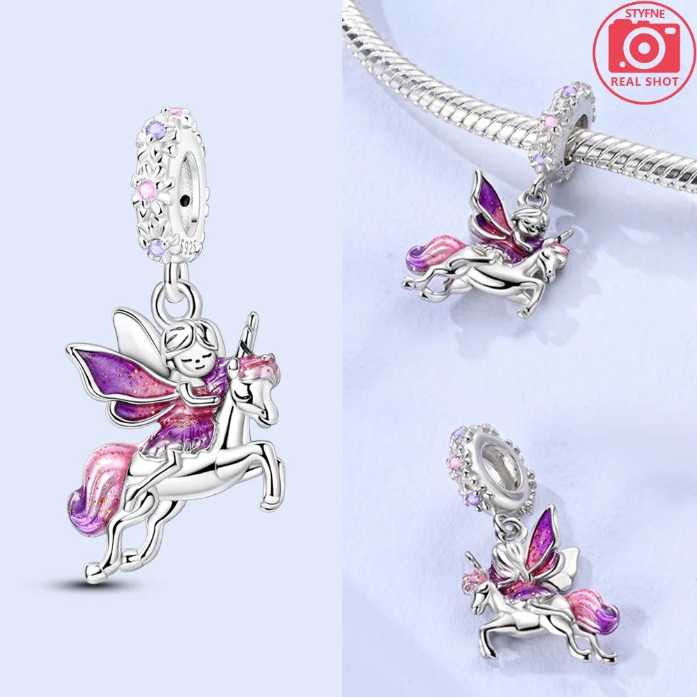 Copper Original Bead Inlaid Zirconium Bowknot Love Heart Balloon Charms Pendants Fit Bracelet Diy Jewelry Marking