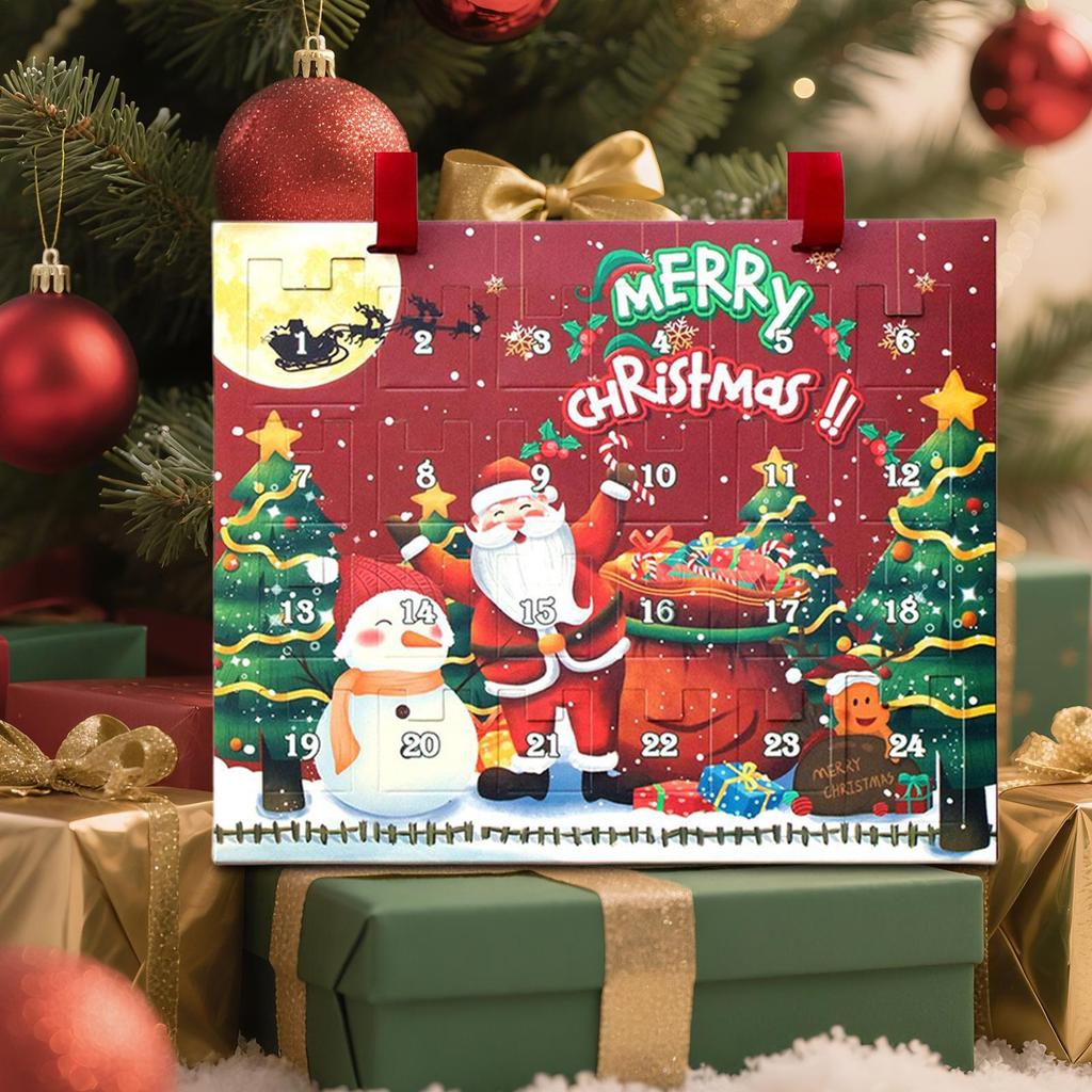 Christmas Jewelry Advent 2026 Kids Bracelets Countdown Calendar 24 Days Holiday Ornament Craft Supplies For Teens Family
