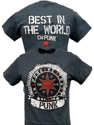 I CM Punk Stoler Vi Beste I Verden Herre Grå T-skjorte S-5XL