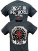 In CM Punk Confidiamo Il Migliore del Mondo T-shirt Uomo Grigia S-5XL