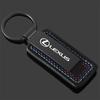 Colgante Llavero de Cuero para Llave de Coche para Lexus IS250 IS300 RX330 RX350 GX200 GX300 LX470 LX570 Llaveros de Llave de Coche Accesorios