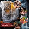 Halloween Decoration Spider Cotton Spider Web Spider Silk Outdoor Haunted House Secret Room Bar Scene Atmosphere Setting Props