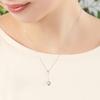 Vendome Necklace K10 White Gold Blue Topaz Shell GJBN052140BT [Official] [VIH Aoyama]