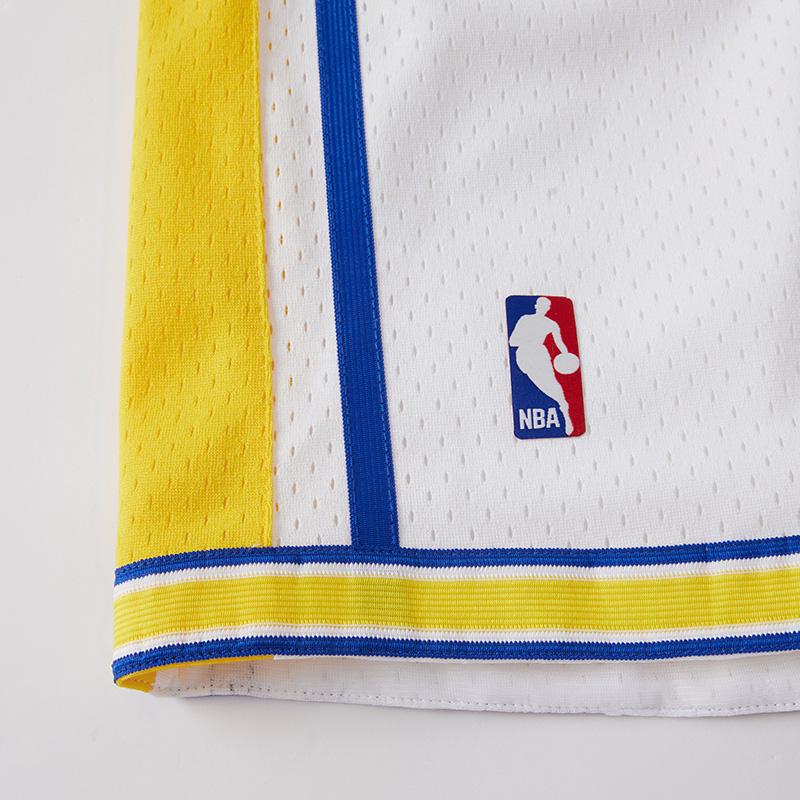 Mitchell Ness Nba Warriors 1990 shorts BT10742-GSWWHIT