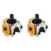 2Pcs Hall Effect 3D Analog Sensor Joystick Module Rocker Replacement 3D Analog Sensor Potentiometer for Game Controller