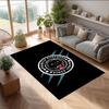 Penrith Panthers Tappeto in Velluto di Cristallo Morbido Anti?Tappetino Antiscivolo Comodo per Casa Soggiorno Camera da Letto Tappeto Decorativo