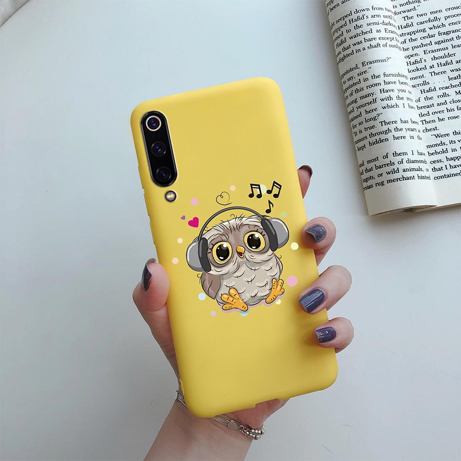 For Xiaomi Mi 9 SE Mi 9 Lite Case Soft Flower Painted Silicone TPU Cover Phone Case For Xiomi Xiaomi Mi 9 Mi9 SE Lite 9SE Cases