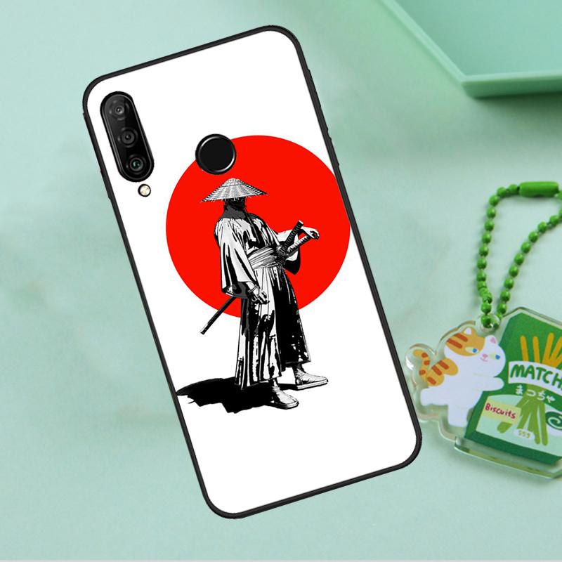 

Чехол Japan Samurai Ninja для Huawei Nova 12i 12s 7i 8i 11i 9 10 SE Y90 Y60 Y70 Y72 Y61 Y91 P30 P40 Lite P60 Pro Huawei P30 Pro