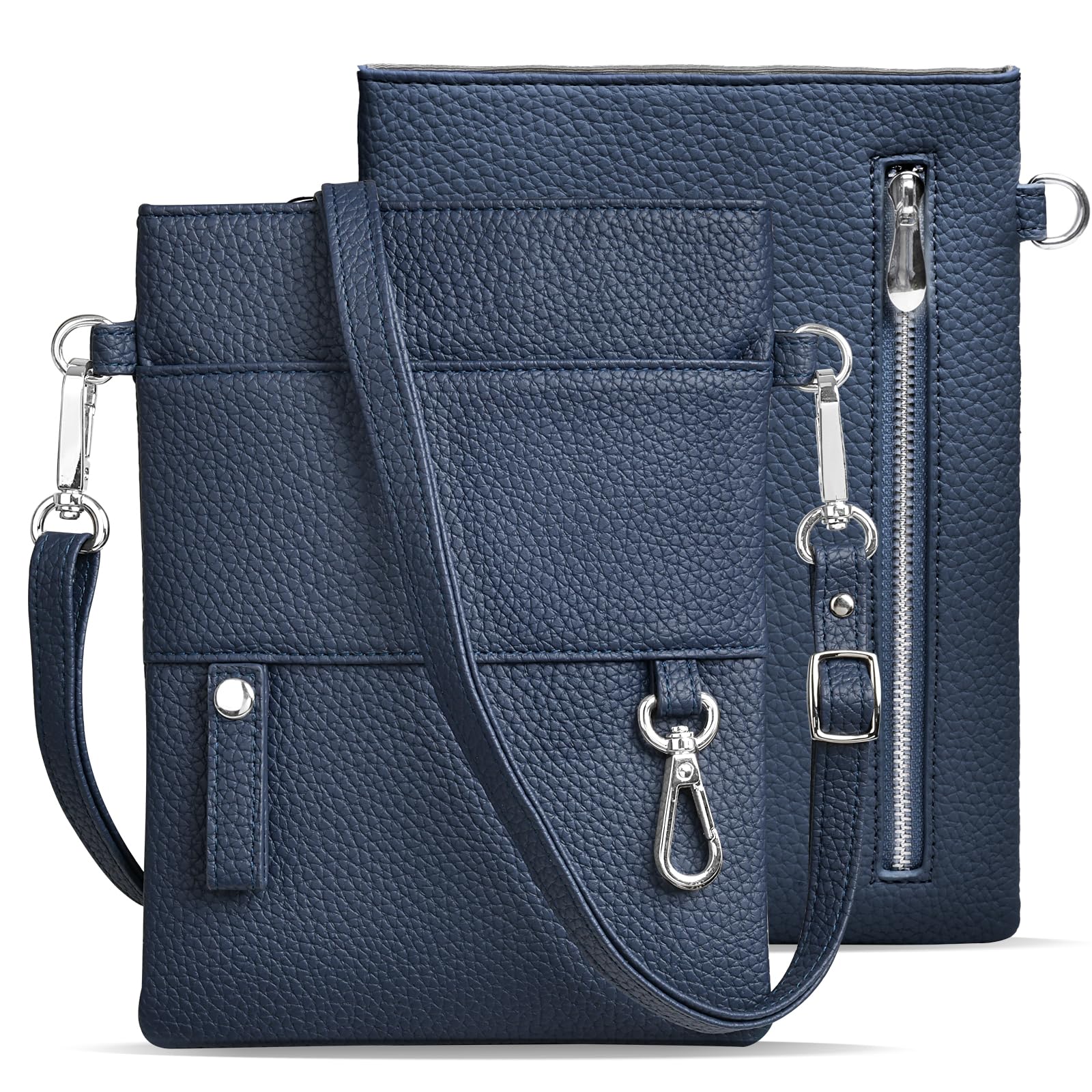 

Ganve Nurse Made in Small Waist Large Cute Character Pocket Blue Pouch, Japan, Women s Pouch, Multifunctional, Capacity, Lightweight, Leather-Look синій