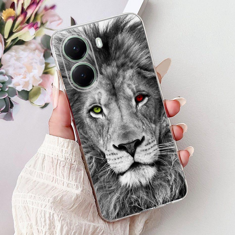 For Xiaomi Poco X7 Pro PocoX7 5G Cool Dragon Tiger Painted Phone Case For Xiaomi Poco X 7 X7Pro Soft Silicone TPU Cases