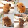 Creative Capybara Keychain Cute Bag Charm Adorable Stuffed Animal Keyring Decor