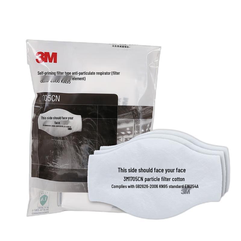 3M 1705CN KN95 Particulate Filter Cotton