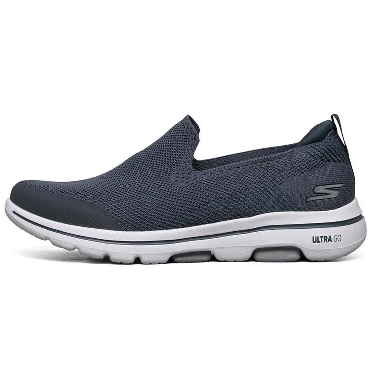 Skechers Go Walk 5 Low-Top Loafers Blue Men s 55500-NVY EU 43.5