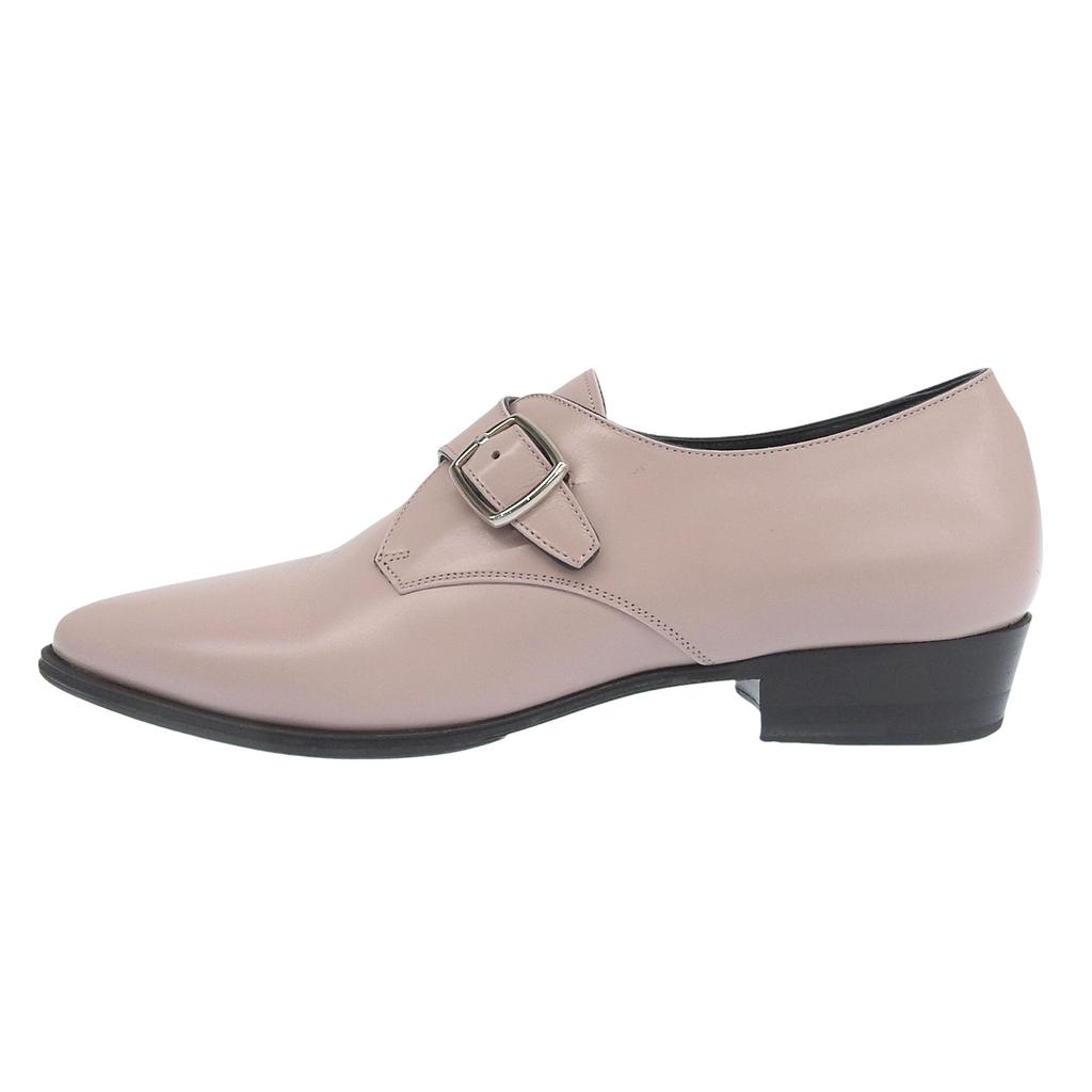 Ausgezeichnete CELINE Lederschuhe JACNO Monkstrap rosa Leder Damen 36.5 Gebraucht