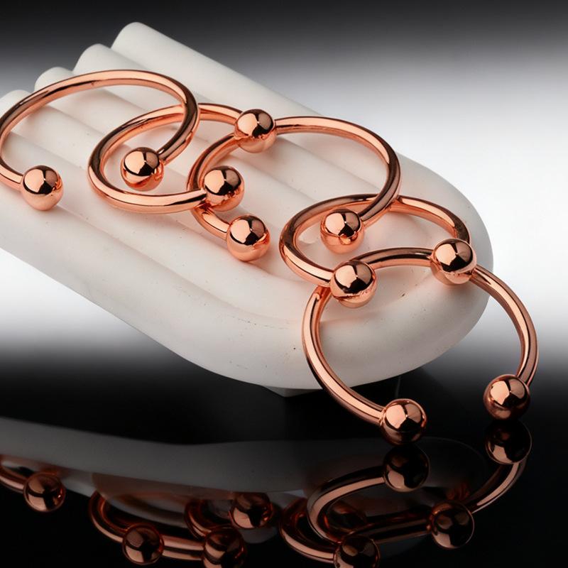 Penis Ring Stainless Rings Head Glan Stimulating Adult Products Male Sex Toys Metal Rooster Ring For Men Delay Ejaculation