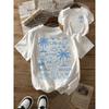 Casual Beach TShirt Life Is Better At The Beach Palm Tree Ocean Graphic Short Sleeve Crew Neck Aesthetic Clothes Y2k Top