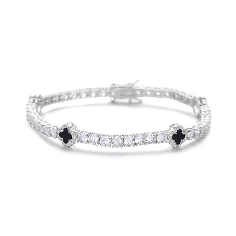Women's Tennis Bracelet cz Necklace Elegant Clavicle Chain Winter New Jewelry Luxury Fashion Sweater Chain Wedding Party Gift