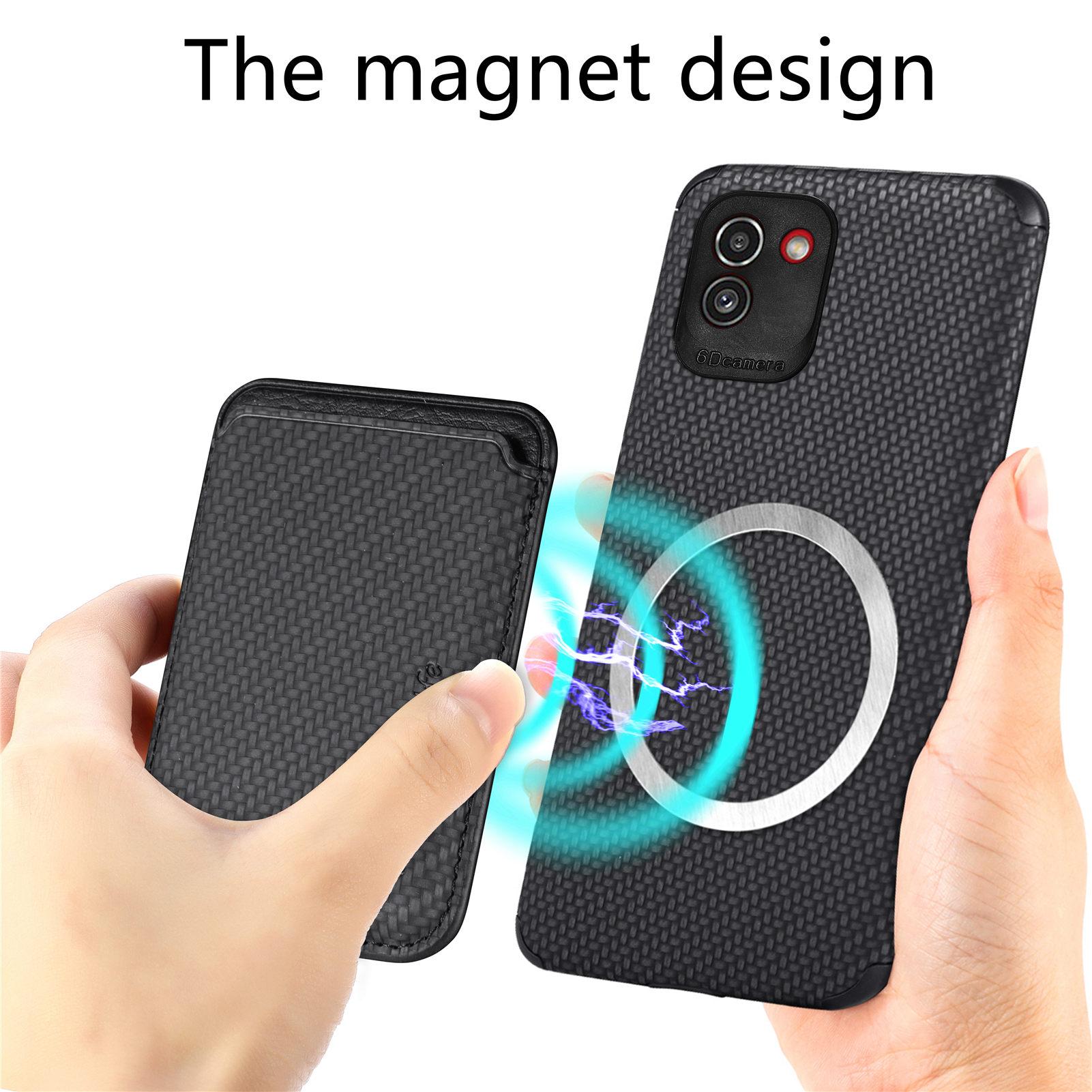 

2 in 1 Magnetic Detachable Cover For Samsung Galaxy S26 Ultra S25 S24 S23 Plus A07 A17 A26 A36 A56 Wallet Case with Card Holder For Galaxy S26Plus чёрный