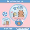 Cartoon Fan Portable Summer New Model Durable Foldable Compact Travel Ultra-Lightweight Women's Mini Round Fan