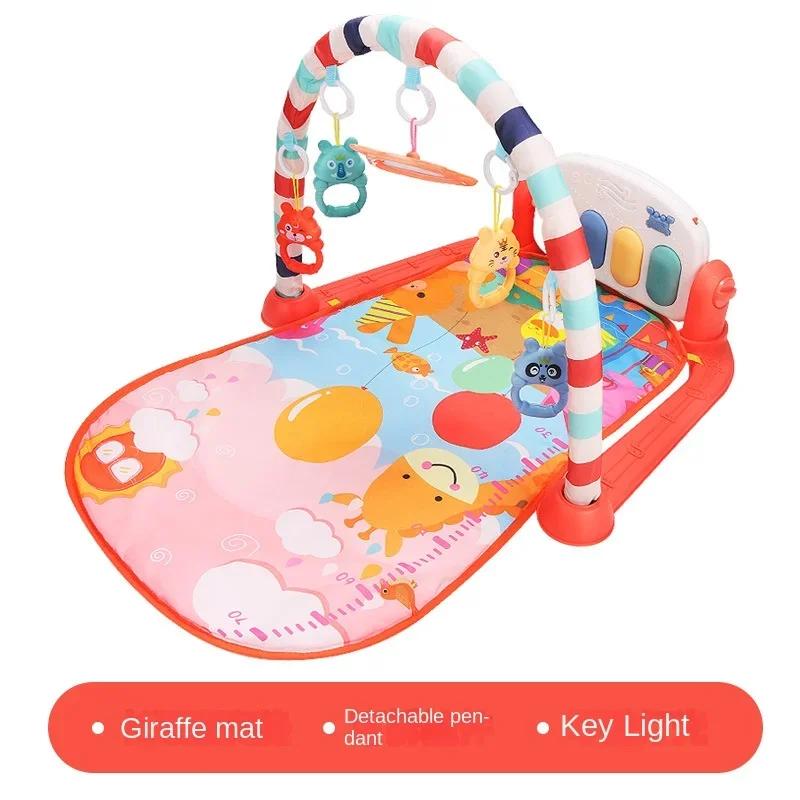 Nové Hot Baby Toys Hudební pedál Piano 0-1 rok staré novorozenecké Piano Hrací podložka Halloween Vánoční dárek Výrobky pro matku a dítě